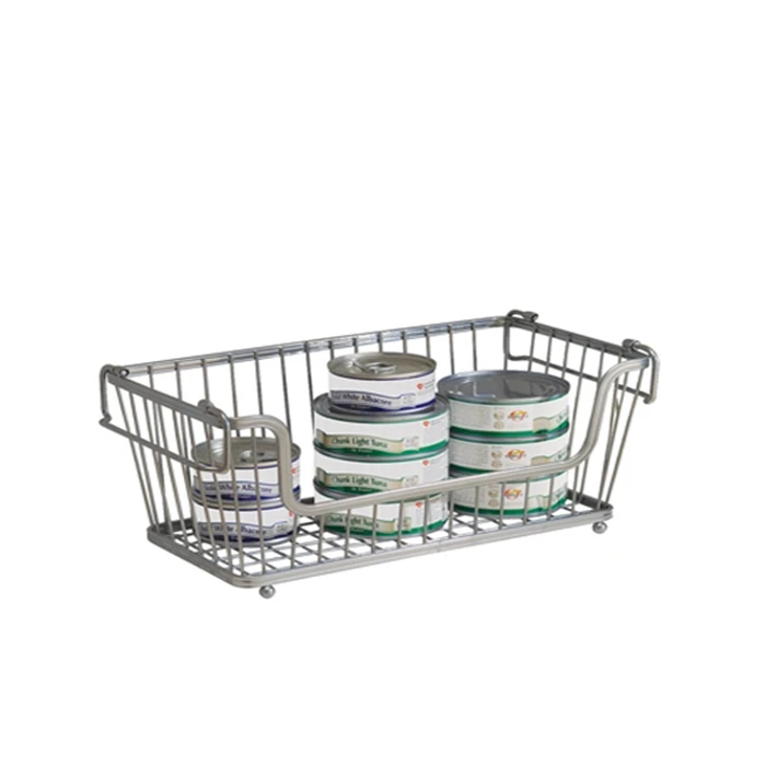 Khay để đồ cỡ nhỏ York Lyra Open Interdesign (Màu bạc)